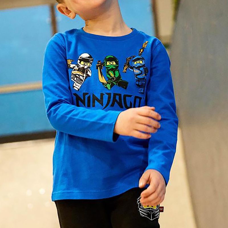 Children's trekking shirt LEGO Lwtaylor 109 blue 12010755 4