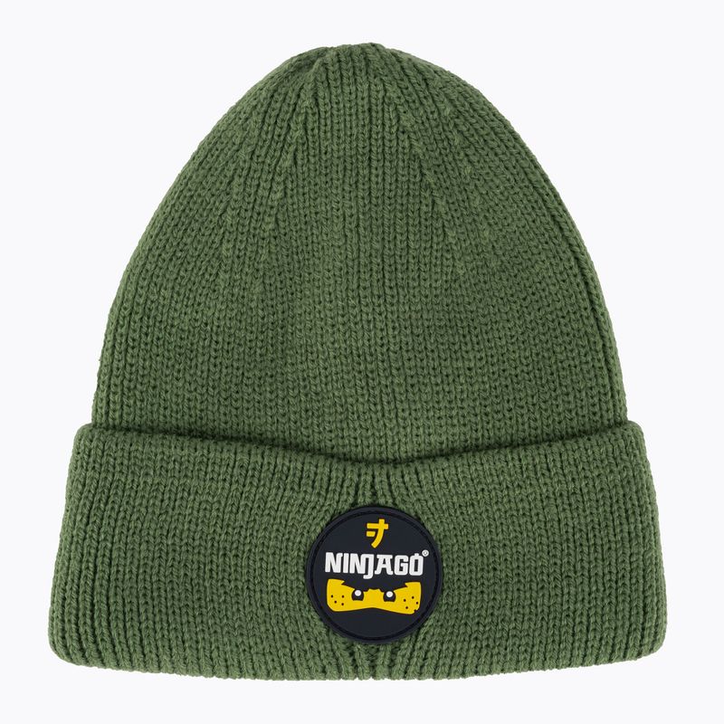 LEGO Lwasmus children's ski cap dark khaki 5