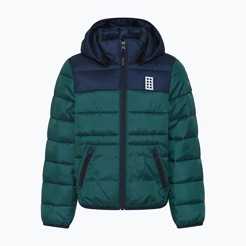 LEGO Lwjesse children's softshell jacket dark green 5
