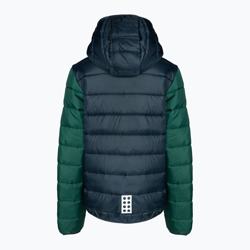 LEGO Lwjesse children's softshell jacket dark green 2