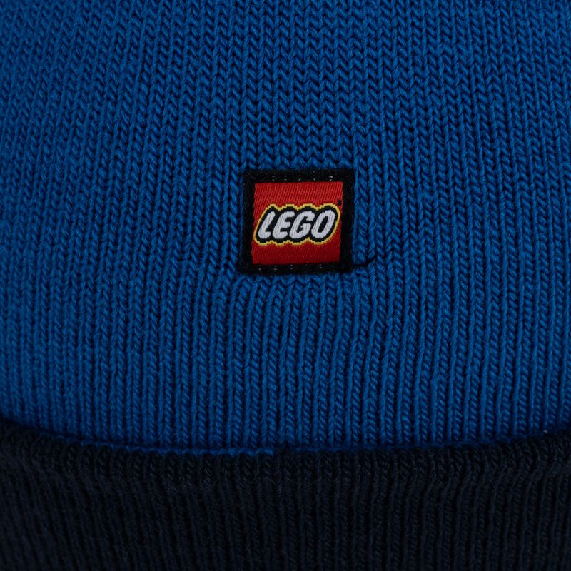 Children's ski cap LEGO Lwantony 710 blue 5