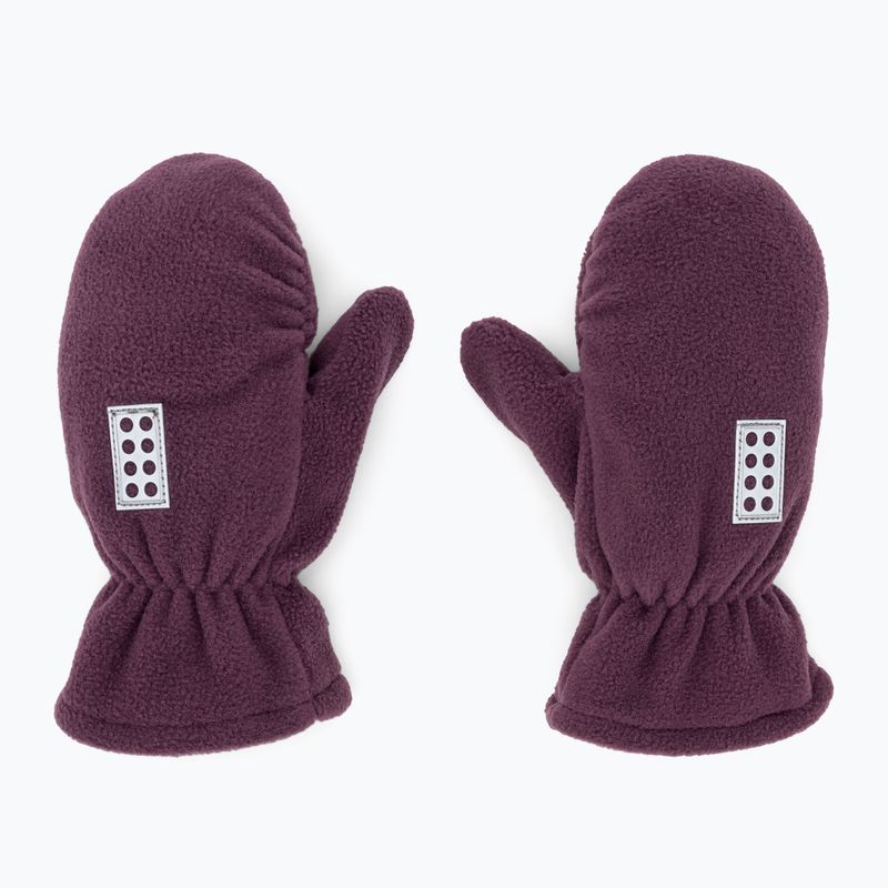 LEGO Lwalex bordeaux ski gloves 3