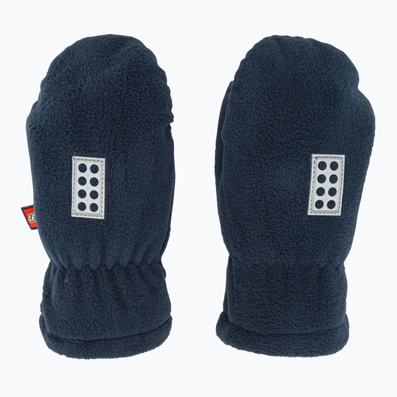 LEGO Lwalex ski gloves dark navy 3