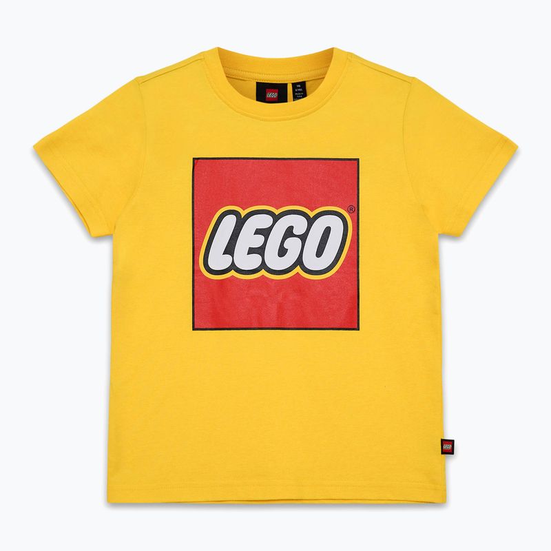 LEGO Lwtano children's t-shirt 631 yellow