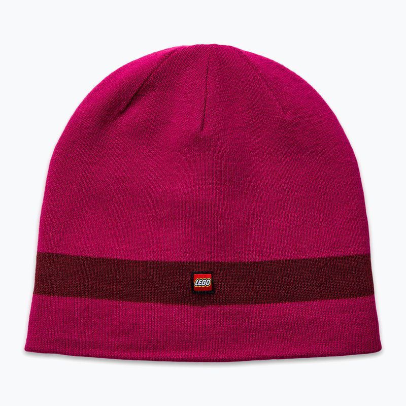 LEGO Lwazun Children's Winter Cap 723 dark pink 2