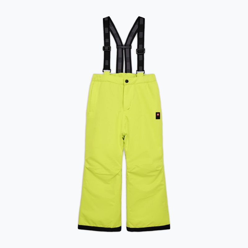 LEGO Lwpayton 701 lime green children's ski trousers