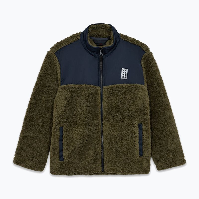 LEGO Lwscout Teddy dark khaki children's jacket