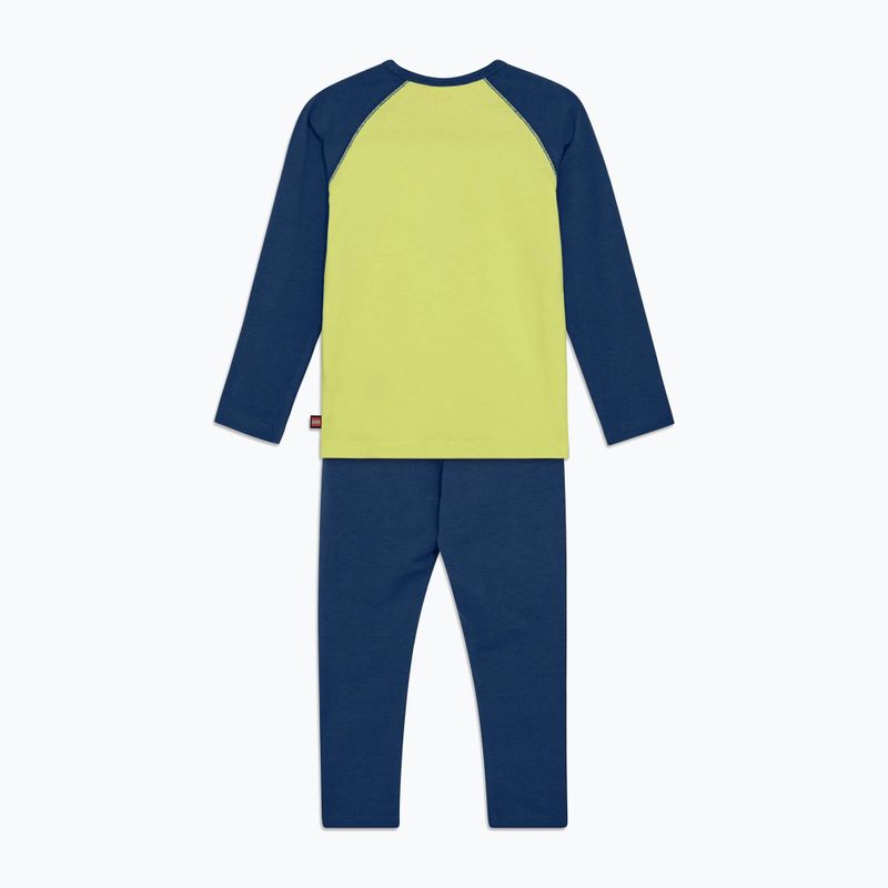 LEGO Lwagan 804 dark blue children's thermal underwear set 2