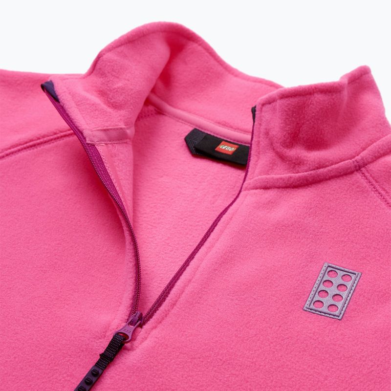 LEGO Lwsinclair 702 pink children's fleece sweatshirt 3