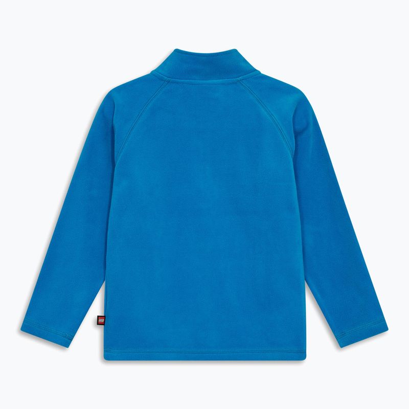 LEGO Lwsinclair 702 blue/lime children's fleece sweatshirt 2