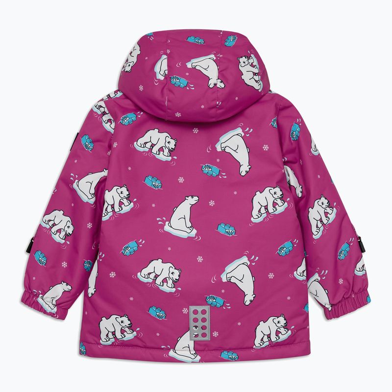 LEGO Lwjeri children's jacket 701 fuchsia 2