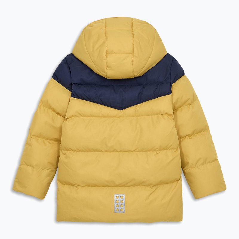 Children's insulated jacket LEGO Lwjebel 733 dark yellow 2