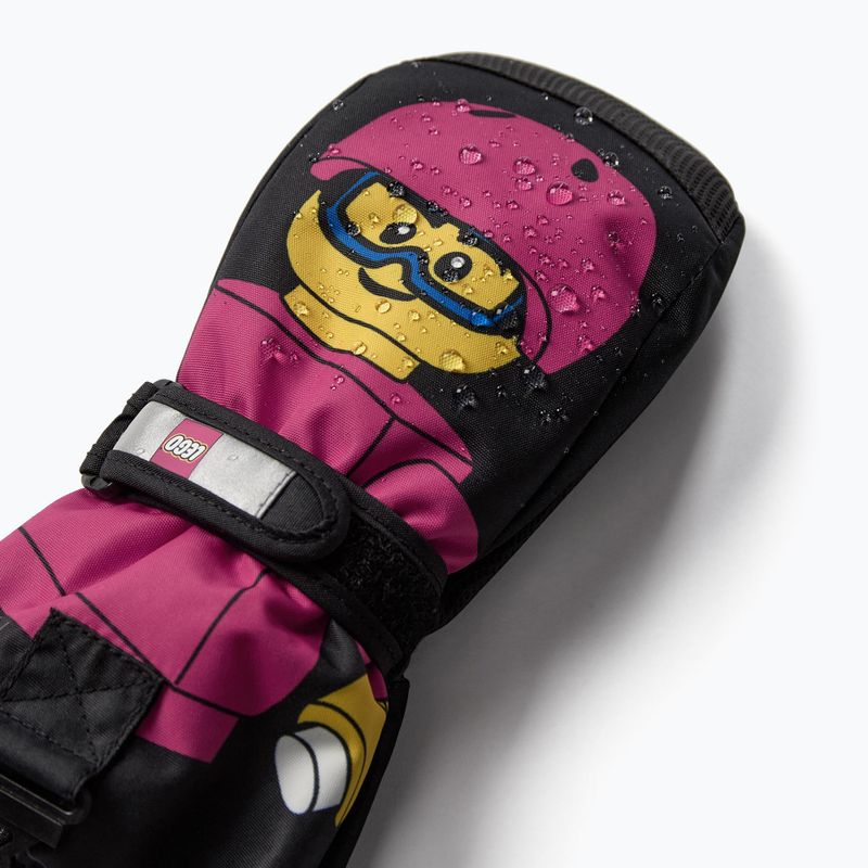 LEGO Lwagan children's gloves 812 pink 3