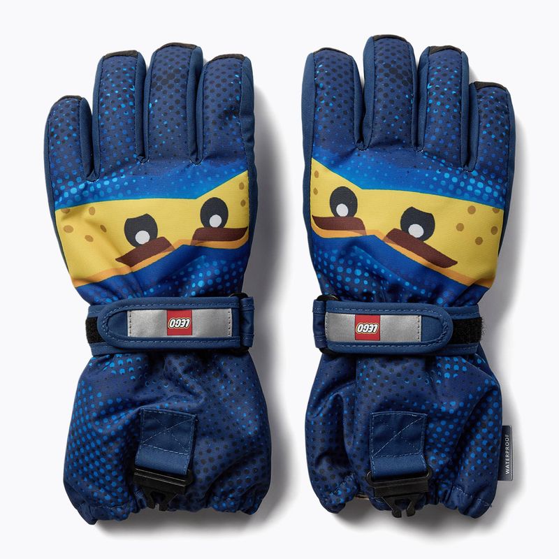 LEGO Lwagan 807 dark blue children's gloves 2