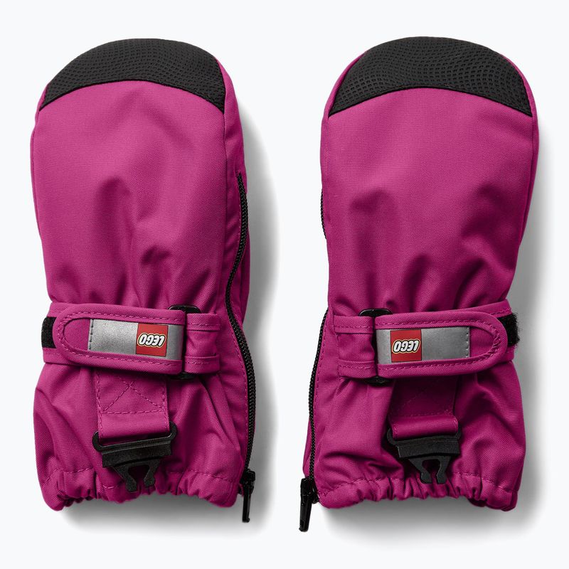 LEGO Lwaripo children's ski gloves 703 fuchsia 2