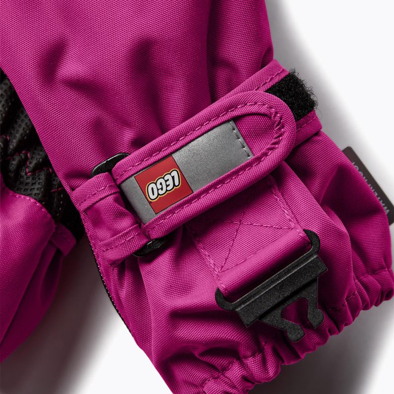 LEGO Lwaripo children's ski gloves 703 fuchsia 4
