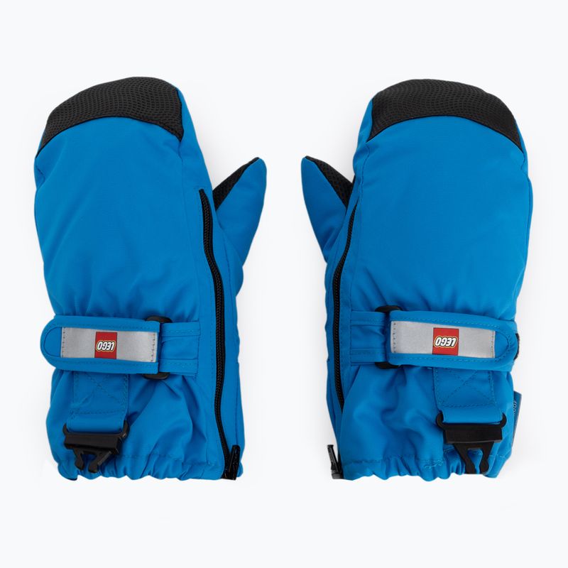 Children's ski gloves LEGO Lwaripo 703 blue 2