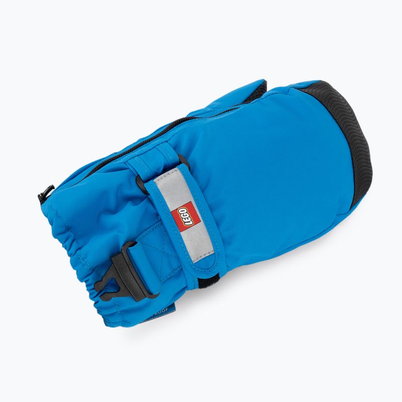 Children's ski gloves LEGO Lwaripo 703 blue 4