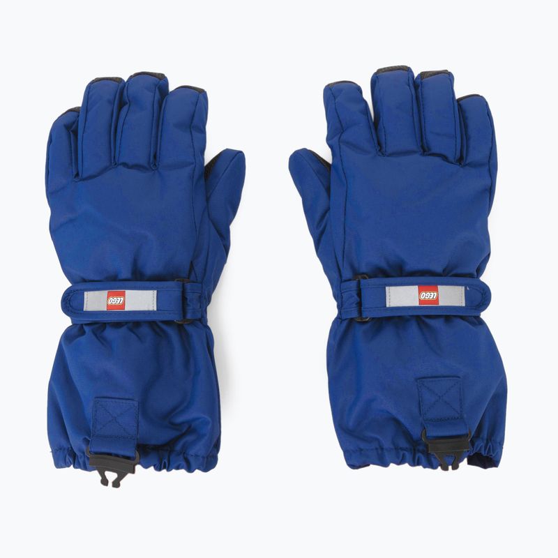 Children's ski gloves LEGO Lwatlin 700 blue 2