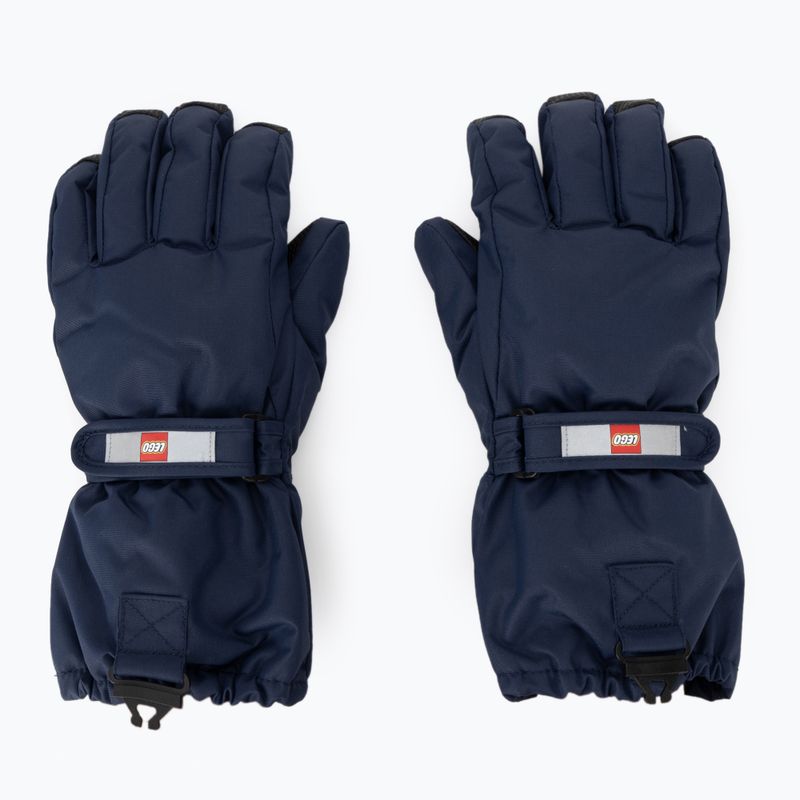Children's ski gloves LEGO Lwatlin 700 blue 2