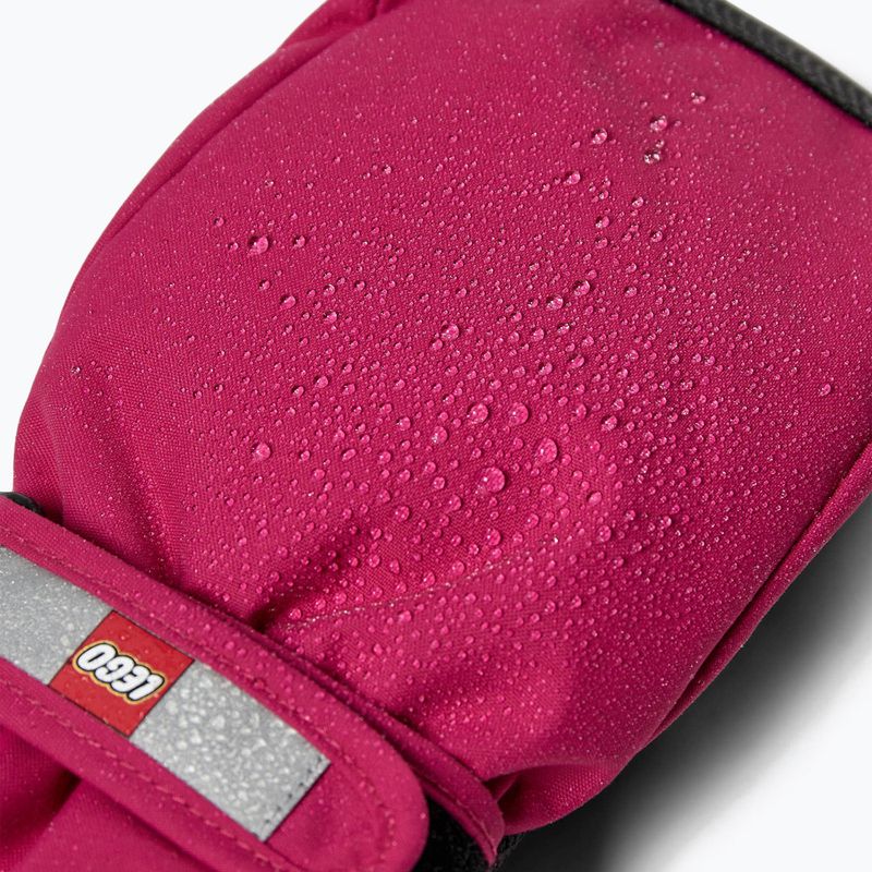 LEGO Lwatlin children's ski gloves 706 fuchsia 3