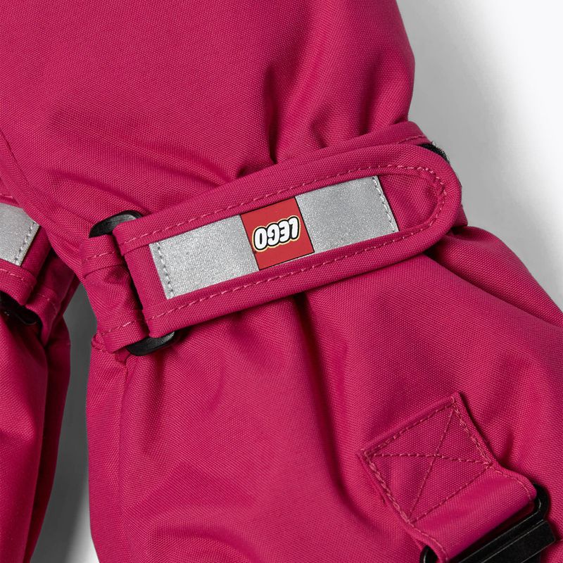 LEGO Lwatlin children's ski gloves 706 fuchsia 4