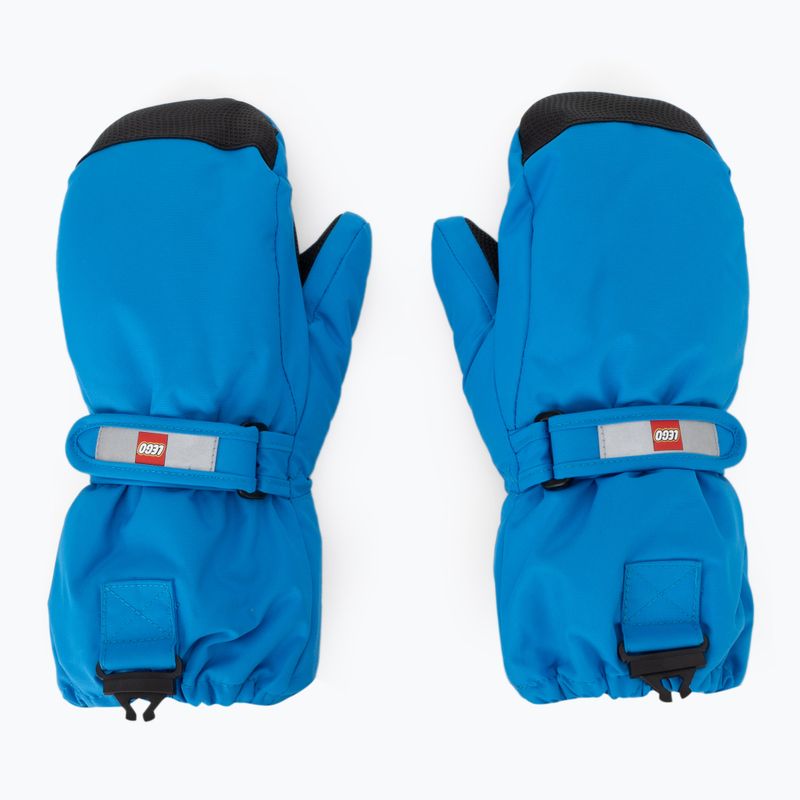 Children's ski gloves LEGO Lwatlin 706 blue 2