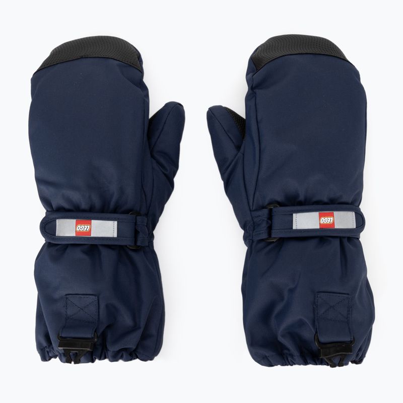 Children's ski gloves LEGO Lwatlin 706 blue 2
