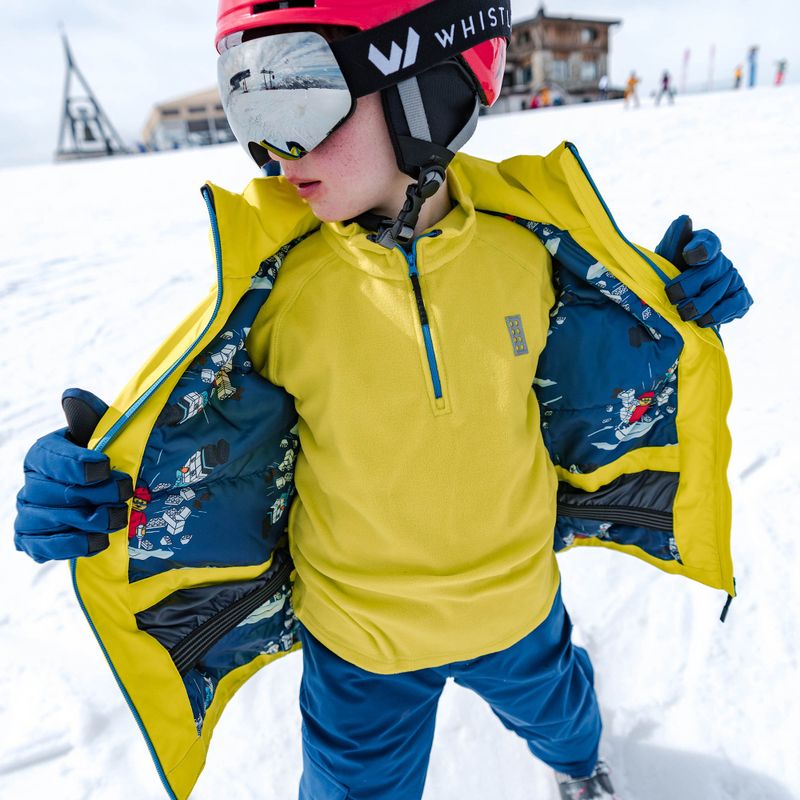 Children's ski gloves LEGO Lwazun 705 2023 dark blue 6