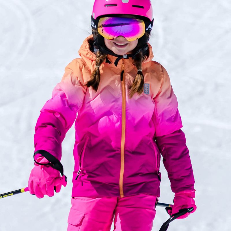 LEGO Lwjested 709 pink children's ski jacket 6
