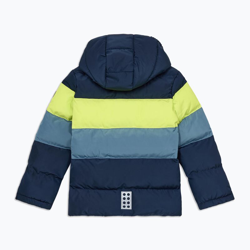 LEGO Lwjipe 705 dark navy/lime children's jacket 2