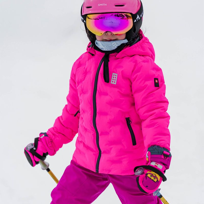 LEGO Lwjipe 706 pink children's ski jacket 6
