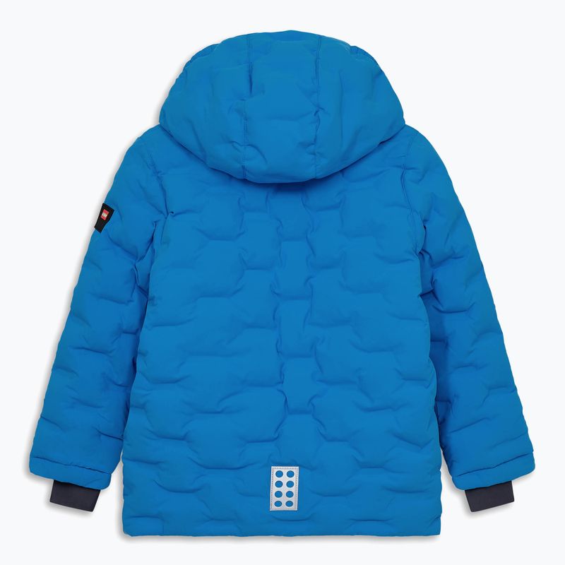 Children's ski jacket LEGO Lwjipe 706 blue/lime 2