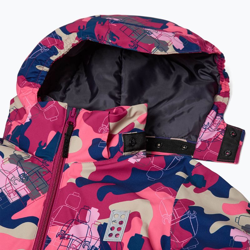 Children's ski jacket LEGO Lwjaz 808 fuchsia 4