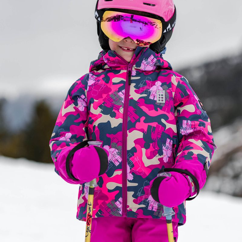 Children's ski jacket LEGO Lwjaz 808 fuchsia