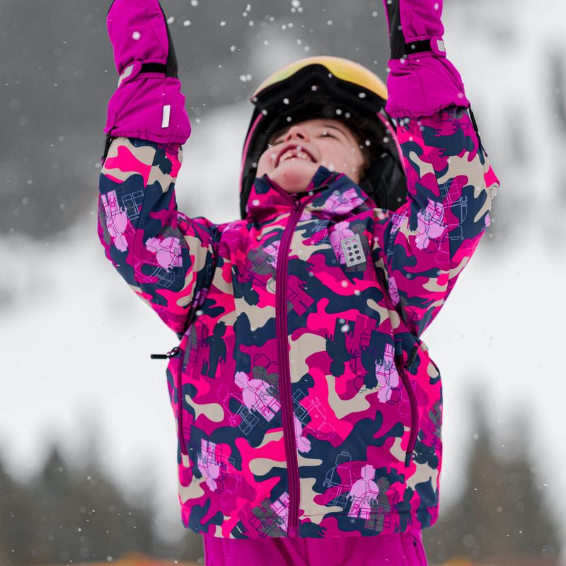 Children's ski jacket LEGO Lwjaz 808 fuchsia 8