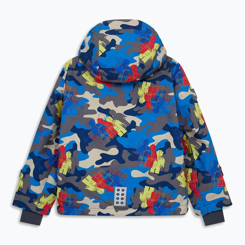Children's ski jacket LEGO Lwjaz 808 blue 3