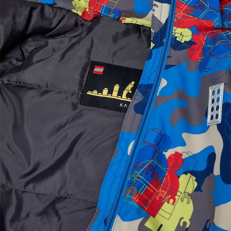 Children's ski jacket LEGO Lwjaz 808 blue 6