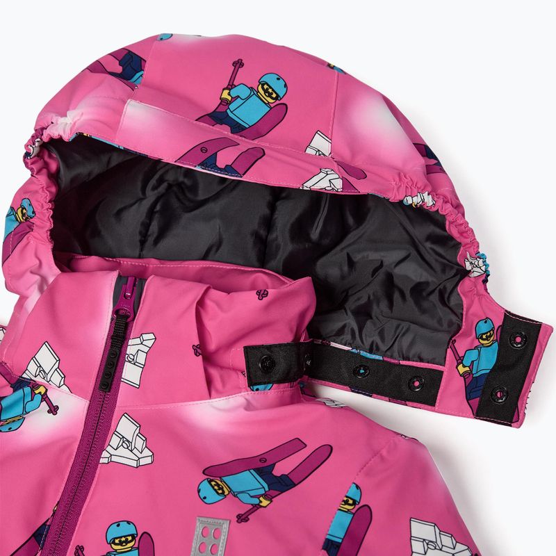 Children's ski jacket LEGO Lwjaz 806 pink 3