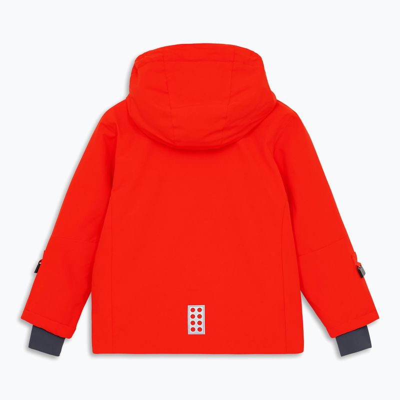 Children's ski jacket LEGO Lwjaz 802 red 2