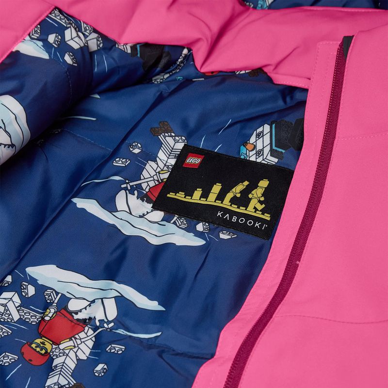 Children's ski jacket LEGO Lwjaz 802 pink 5