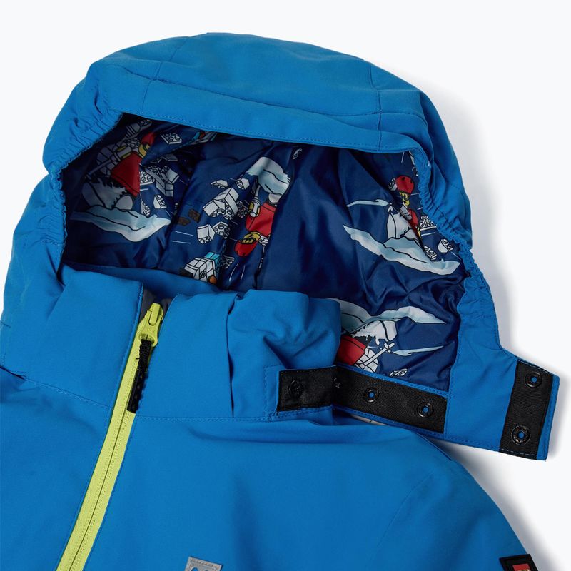 Children's ski jacket LEGO Lwjaz 802 blue 3
