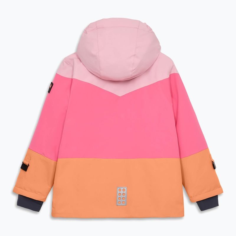 LEGO Lwjested 708 light orange children's ski jacket 2