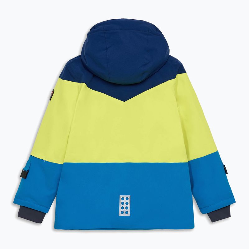 Children's ski jacket LEGO Lwjested 708 blue 2