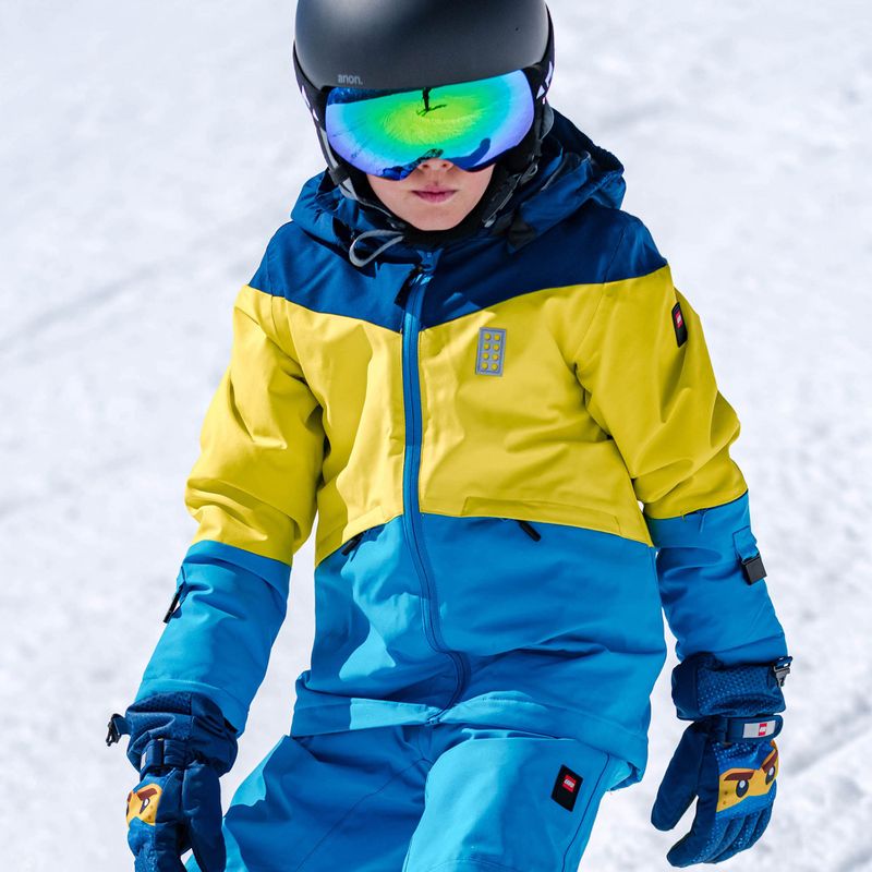 Children's ski jacket LEGO Lwjested 708 blue 6