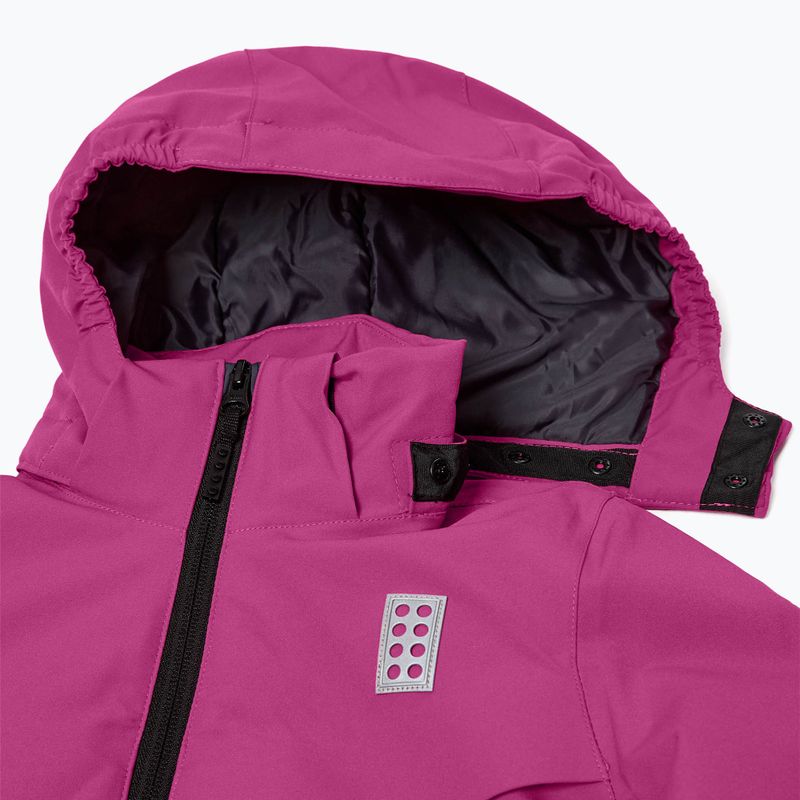 LEGO Lwjad 804 dark pink children's ski jacket 3