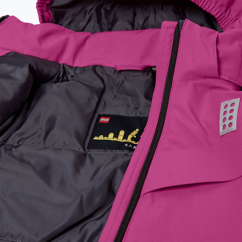 LEGO Lwjad 804 dark pink children's ski jacket 5
