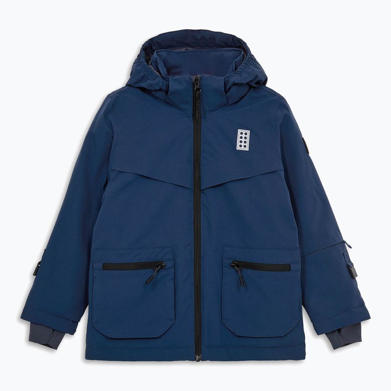 LEGO Lwjad 804 dark blue children's ski jacket 2