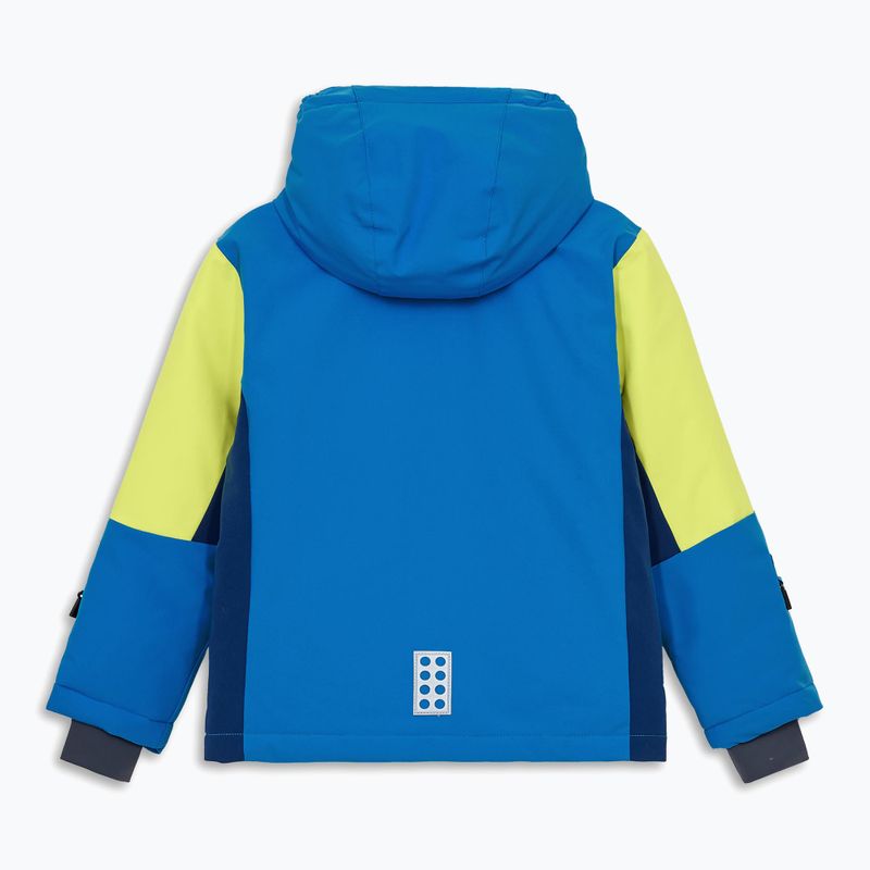 Children's ski jacket LEGO Lwjaz 801 blue 2