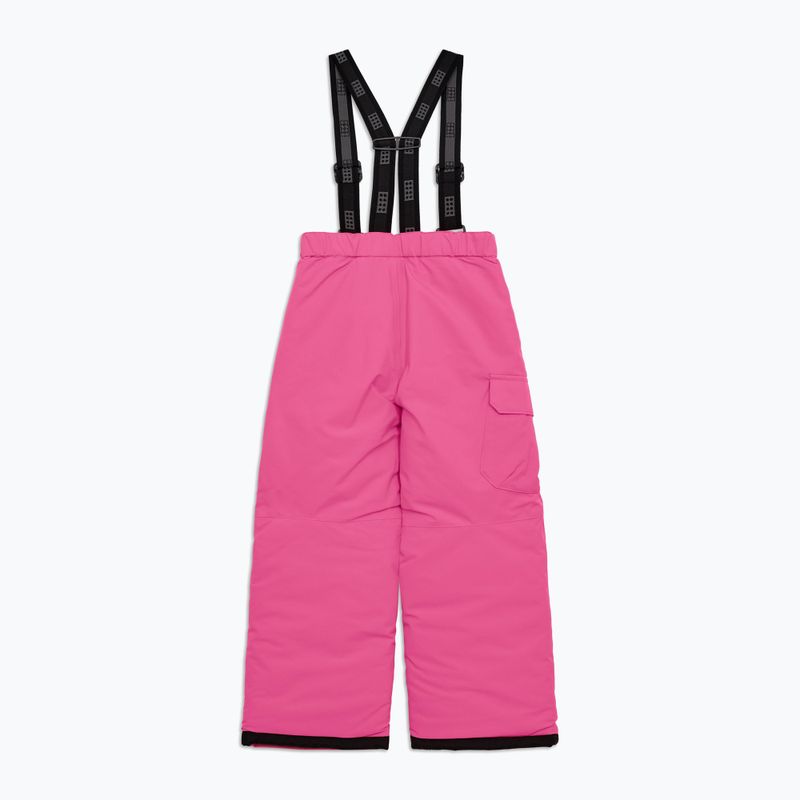 LEGO Lwpayton 701 pink children's ski trousers 2